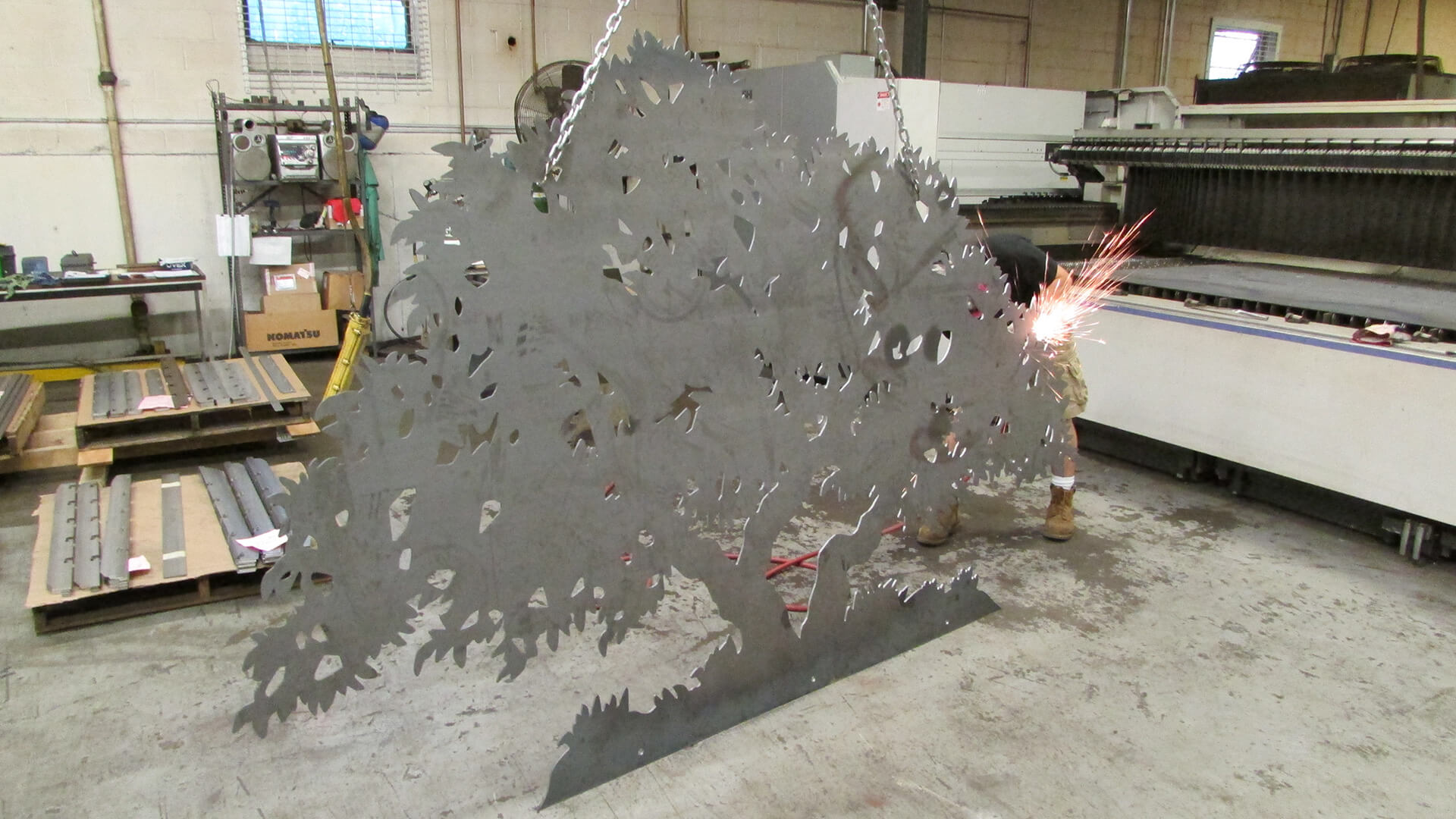 Laser Cutting Architectural Metal